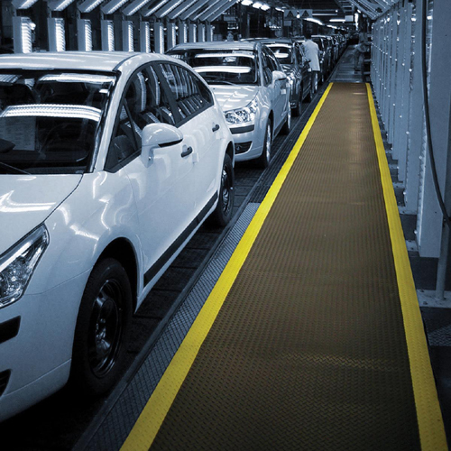 HalfInch Laminated Diamond Deckplate Comfort Matting