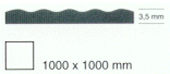 Italian Rubber Flooring - Stud System / Zeus Uni Drawing Illustration