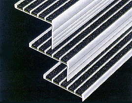 Sure and Secure Safety Stair Treads 3 Profiles Black