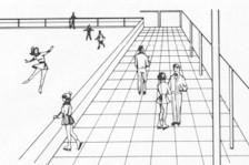 Ice Skate-Proof Rubber Tiles