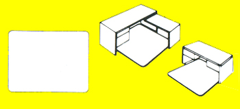 Clear As Crystal Rectangular Chair Mat
