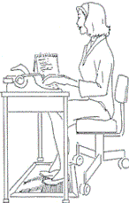 Foot Warmer Mat Illustration