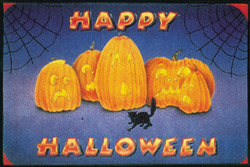 Western Bull's Eye Impact Design Mats / Halloween