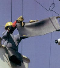 linemans rubber electical insulating blanket application photo 01