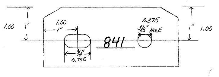 MIL-T-24634 (SH) Type 841 End Plate