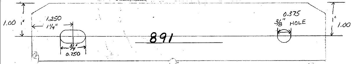 MIL-T-24634 (SH) Type 891 End Plate