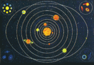 The Mat King Carpet Creations / Super Nova Rug - Two Piece