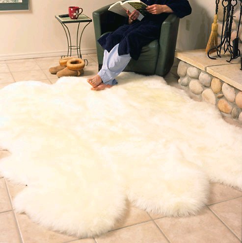 essex sheepskin rug