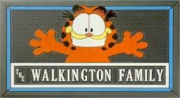 Garfield Open Arms Mat
