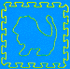 The Mat King Kiddy Play Mat - Geometric