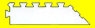 The Mat King Kiddy Play Mats - Long Corner