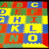 The Mat King Kiddy Play Mat - Bevelled Side & Corner Edges
