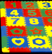 The Mat King Kiddy Play Mat - Regular Side & Corner Edges