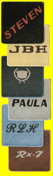 Road Worthy Hand Crafted Custom Fit Carpeted Car Mats